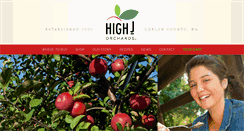 Desktop Screenshot of highjorchards.com